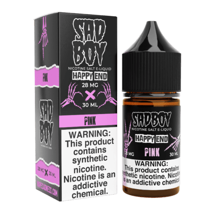 Buy Sad Boy | Pink Happy End Line | Ejuice | Eliquid | 30 mL at Cheap Wholesale Distributor Deal Prices from ejuiceresellers.com