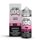 Buy Keep It 100 | Pink | Ejuice | Eliquid | 100 mL at Cheap Wholesale Distributor Deal Prices from ejuiceresellers.com