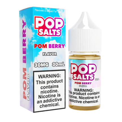 Buy Pop Salts | Pom Berry | Salts | Ejuice | Eliquid | 30 mL at Cheap Wholesale Distributor Deal Prices from ejuiceresellers.com