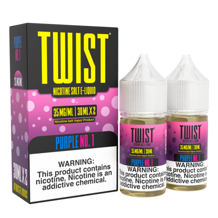 Buy Twist | Purple No.1 | Ejuice | Eliquid | Salts | 30ml | 60ml at Cheap Wholesale Distributor Deal Prices from ejuiceresellers.com
