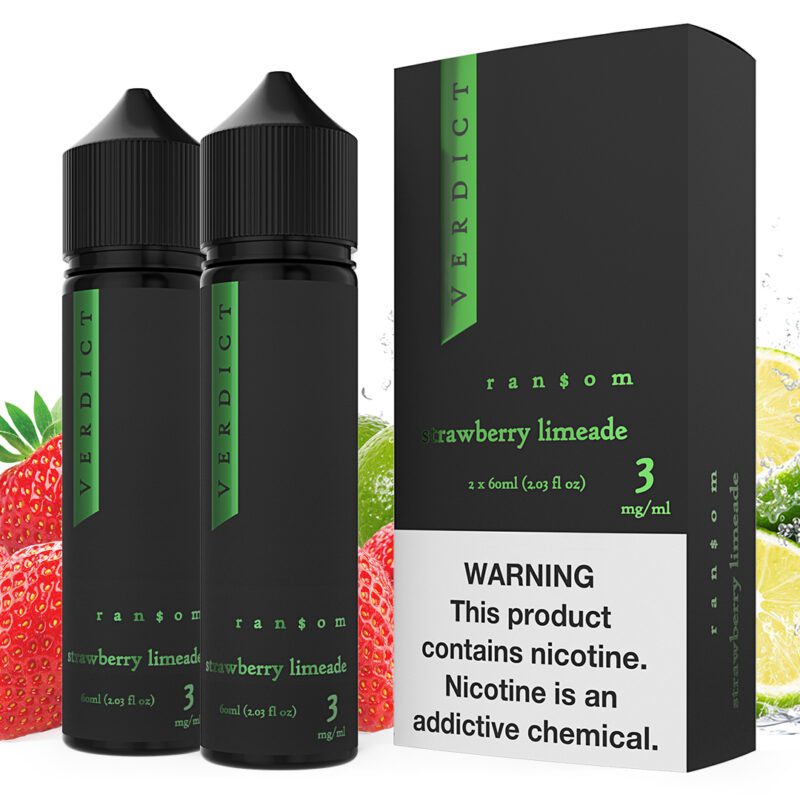 Buy Verdict | Ran$om | Strawberry Limeade | Ejuice | Eliquid | 120 mL at Cheap Wholesale Distributor Deal Prices from ejuiceresellers.com