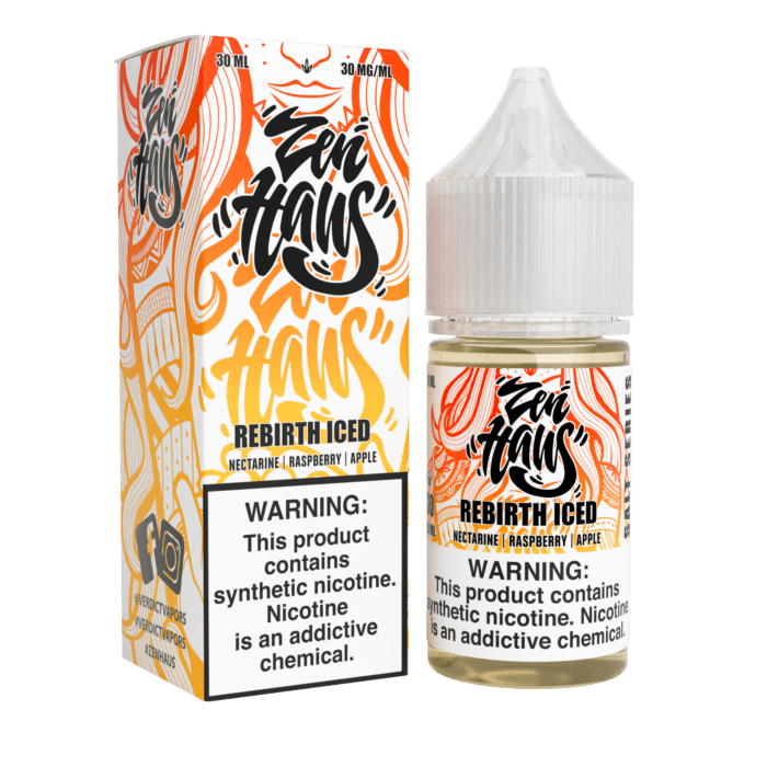 Buy Zen Haus | Rebirth Iced | Ejuice | Eliquid | Salt | 30 mL at Cheap Wholesale Distributor Deal Prices from ejuiceresellers.com
