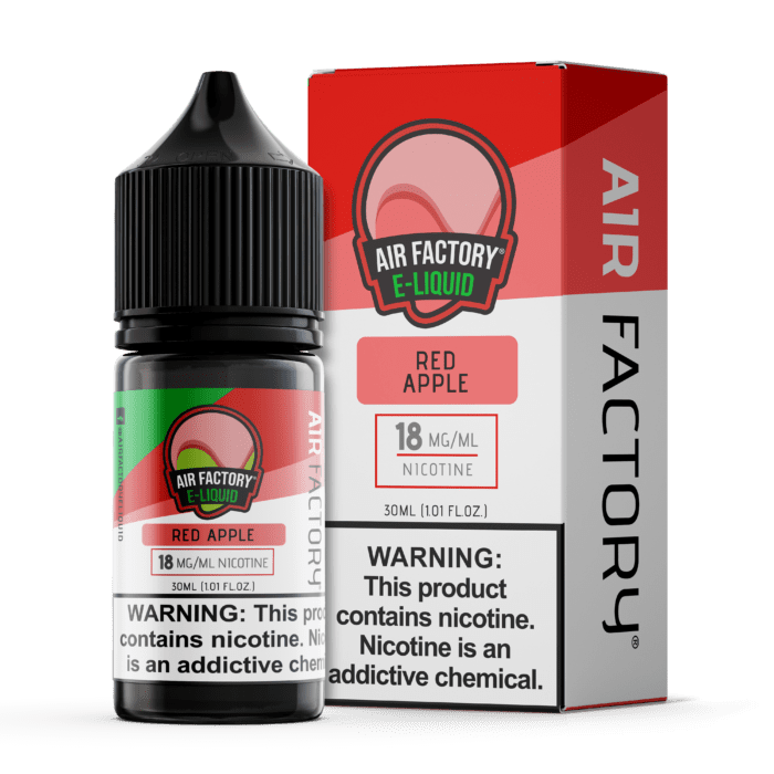 Buy Air Factory | Red Apple | Salts | Ejuice | Eliquid | 30 mL at Cheap Wholesale Distributor Deal Prices from ejuiceresellers.com