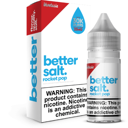 Buy better salt | Rocket Pop | Ejuice | Eliquid | Salts | 120 mL at Cheap Wholesale Distributor Deal Prices from ejuiceresellers.com