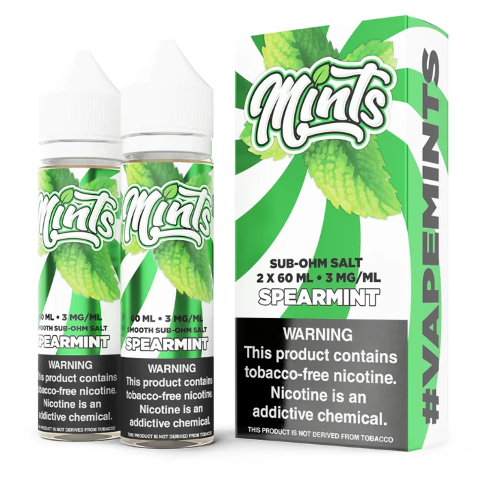 Buy Mints Vape Co. | SpearMint | Ejuice | Eliquid | 120 mL at Cheap Wholesale Distributor Deal Prices from ejuiceresellers.com