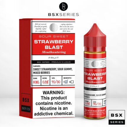 Buy Glas | Strawberry Blast BSX | Ejuice | Eliquid | 60 ml at Cheap Wholesale Distributor Deal Prices from ejuiceresellers.com