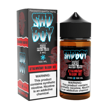 Buy Sad Boy | Strawberry Blood Ice Fruit Line | Ejuice | Eliquid | 100 mL at Cheap Wholesale Distributor Deal Prices from ejuiceresellers.com