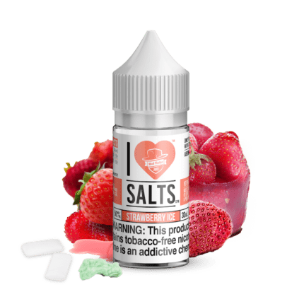 Buy I Love Salts | Strawberry Ice | Ejuice | Eliquid | 30 mL at Cheap Wholesale Distributor Deal Prices from ejuiceresellers.com