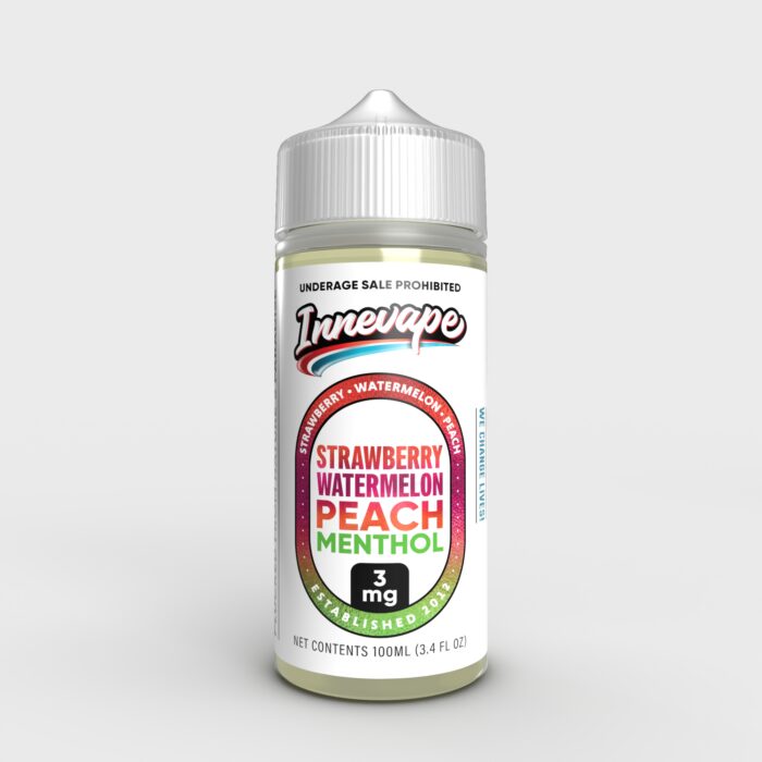 Buy Innevape | Menthol | Strawberry Watermelon Peach | Ejuice | Eliquid | 100mL at Cheap Wholesale Distributor Deal Prices from ejuiceresellers.com