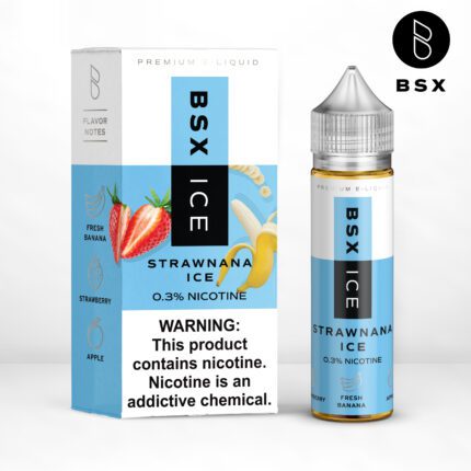 Buy Glas | Strawnana Ice BSX | Ejuice | Eliquid | 60 ml at Cheap Wholesale Distributor Deal Prices from ejuiceresellers.com