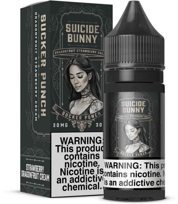 Buy Suicide Bunny | Sucker Punch | Ejuice | Eliquid | Salt | 30 ml at Cheap Wholesale Distributor Deal Prices from ejuiceresellers.com