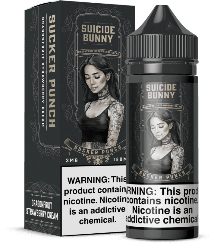 Buy Suicide Bunny | Sucker Punch | Ejuice | Eliquid | Salt | 120 ml at Cheap Wholesale Distributor Deal Prices from ejuiceresellers.com
