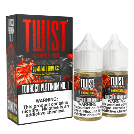 Buy Twist | Tobacco Plantinum | Ejuice | Eliquid | Salts | 30ml | 60ml at Cheap Wholesale Distributor Deal Prices from ejuiceresellers.com