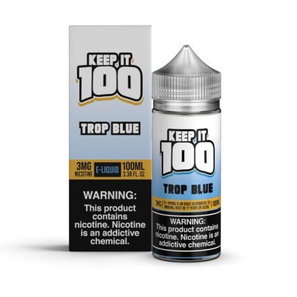 Buy Keep It 100 | Trop Blue | Ejuice | Eliquid | 100 mL at Cheap Wholesale Distributor Deal Prices from ejuiceresellers.com