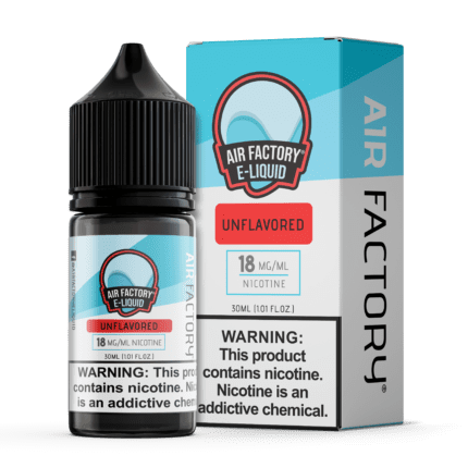 Buy Air Factory | Unflavored Salts | Ejuice | Eliquid | 30 mL at Cheap Wholesale Distributor Deal Prices from ejuiceresellers.com