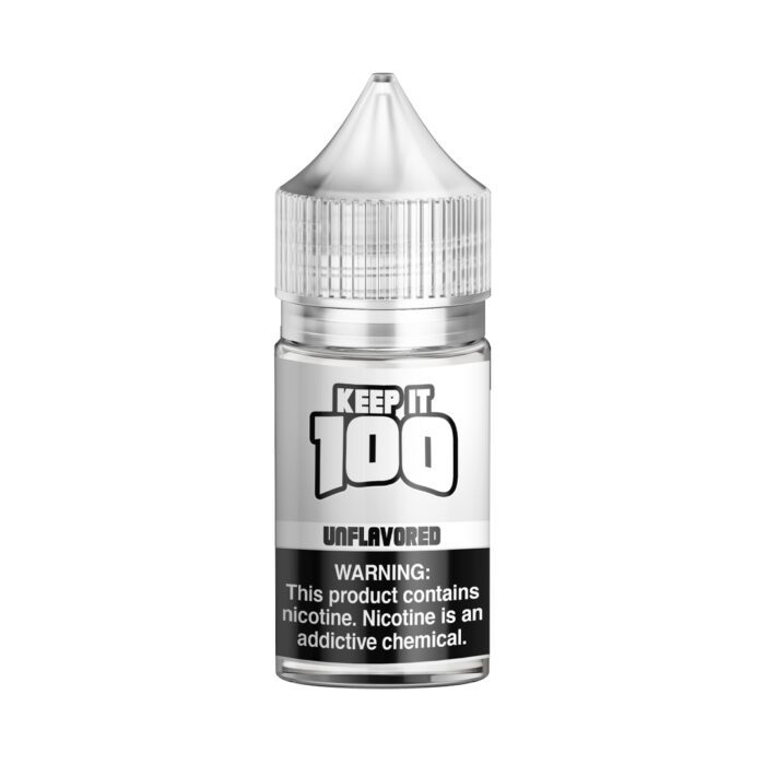 Buy Keep it 100 | Unflavored | Ejuice | Eliquid | Salt | 30 ml at Cheap Wholesale Distributor Deal Prices from ejuiceresellers.com