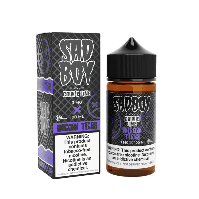 Buy Sad Boy | Unicorn Tears Cookie Line | Ejuice | Eliquid | 100 mL at Cheap Wholesale Distributor Deal Prices from ejuiceresellers.com