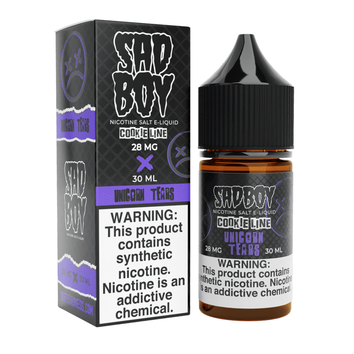 Buy Sad Boy | Unicorn Tears Cookie Line | Ejuice | Eliquid | 30 mL at Cheap Wholesale Distributor Deal Prices from ejuiceresellers.com