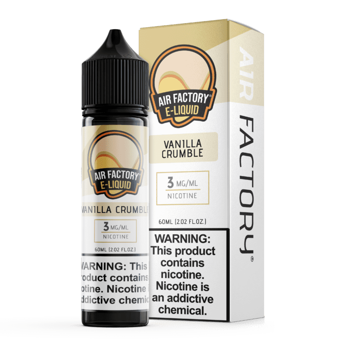 Buy Air Factory | Vanilla Crumble | Ejuice | Eliquid | 60mL