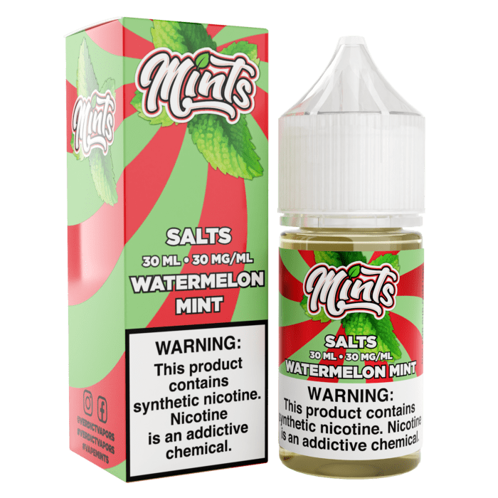 Buy Mints | Watermelon Mint | Ejuice | Eliquid | 30 mL at Cheap Wholesale Distributor Deal Prices from ejuiceresellers.com