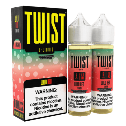 Buy Twist | Wild Red | Ejuice | Eliquid | 60 ml | 60 ml at Cheap Wholesale Distributor Deal Prices from ejuiceresellers.com