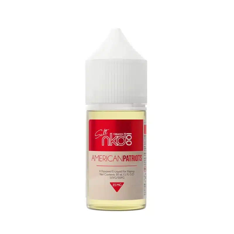 Buy Naked 100 | Tobacco | American Patriots | Salt | Ejuice | Eliquid | 30 mL at Cheap Wholesale Distributor Deal Prices from ejuiceresellers.com