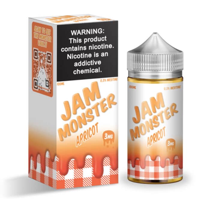 Buy Jam Monster | Apricot | Ejuice | Eliquid | 100 ml E-Juice Resellers at Cheap Wholesale Distributor Deal Prices from ejuiceresellers.com