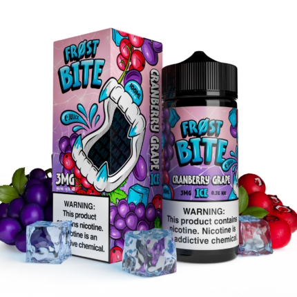 Buy Frost Bite | Cranberry Grape Ice | Ejuice | Eliquid | 100 ml E-Juice Resellers at Cheap Wholesale Distributor Deal Prices from ejuiceresellers.com