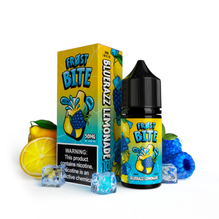 Buy Frost Bite | Blue Razz Lemonade Ice | Ejuice | Eliquid | Salt | 30 ml E-Juice Resellers at Cheap Wholesale Distributor Deal Prices from ejuiceresellers.com