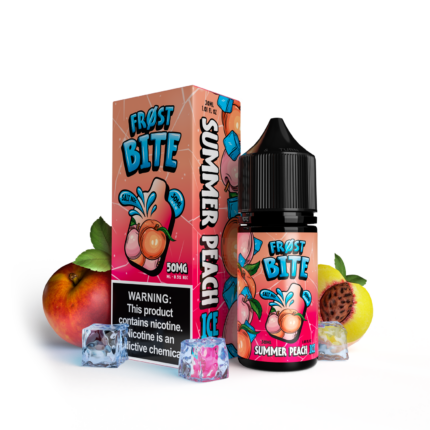 Buy Frost Bite | Summer Peach Ice | Ejuice | Eliquid | Salt | 30 ml E-Juice Resellers at Cheap Wholesale Distributor Deal Prices from ejuiceresellers.com