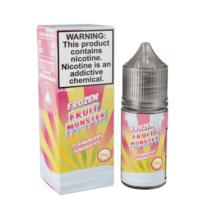 Buy Jam Monster | Frozen Fruit Monster Strawberry Banana Ice | Ejuice | Eliquid | Salt | 30 ml E-Juice Resellers at Cheap Wholesale Distributor Deal Prices from ejuiceresellers.com