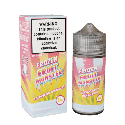Buy Jam Monster | Frozen Fruit Monster Strawberry Banana Ice | Ejuice | Eliquid | 100 ml E-Juice Resellers at Cheap Wholesale Distributor Deal Prices from ejuiceresellers.com