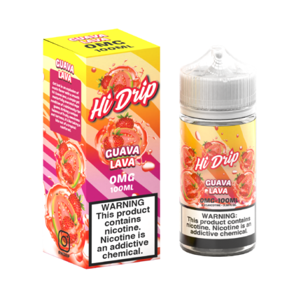 Buy Hi Drip | Guava Lava | Ejuice | Eliquid | Salt | 100 ml E-Juice Resellers at Cheap Wholesale Distributor Deal Prices from ejuiceresellers.com