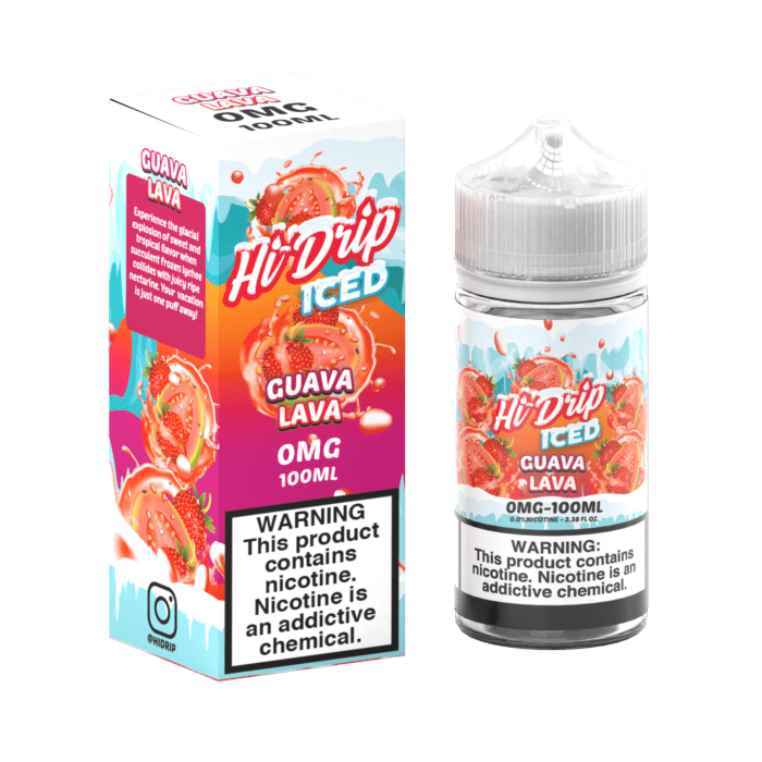 Buy Hi Drip | Iced Guava Lava | Ejuice | Eliquid | 100 ml E-Juice Resellers at Cheap Wholesale Distributor Deal Prices from ejuiceresellers.com
