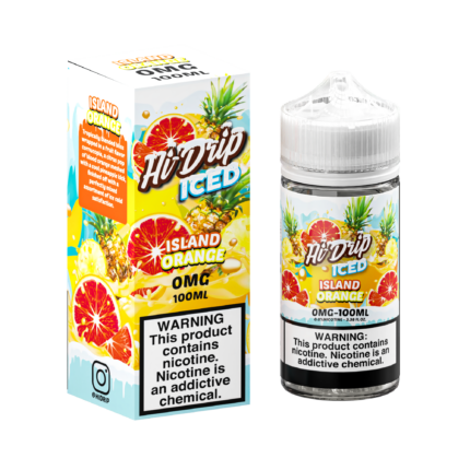 Buy Hi Drip | Iced Island Orange | Ejuice | Eliquid | 100 ml E-Juice Resellers at Cheap Wholesale Distributor Deal Prices from ejuiceresellers.com