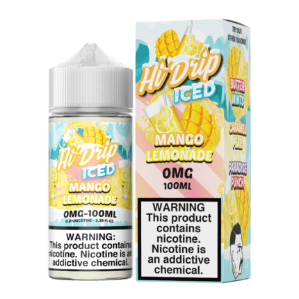 Buy Hi Drip | Iced Mango Lemonade | Ejuice | Eliquid | 100 ml E-Juice Resellers at Cheap Wholesale Distributor Deal Prices from ejuiceresellers.com