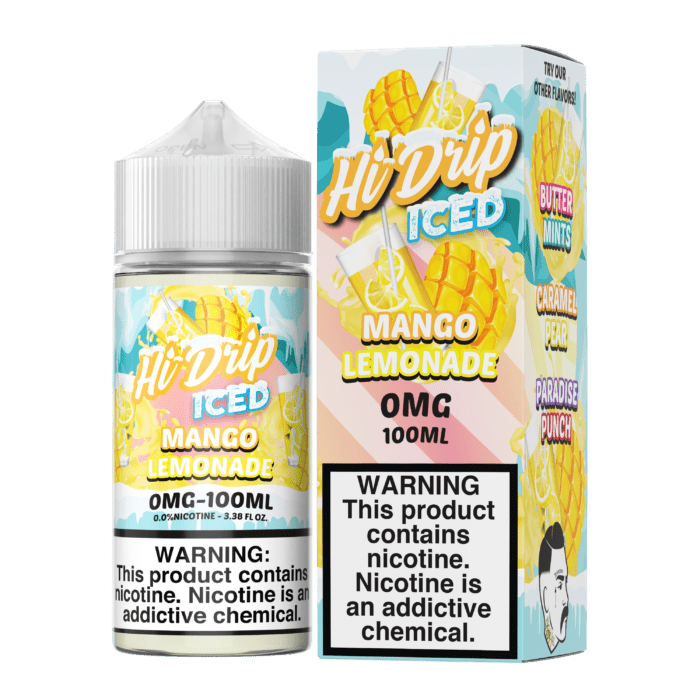 Buy Hi Drip | Iced Mango Lemonade | Ejuice | Eliquid | 100 ml E-Juice Resellers at Cheap Wholesale Distributor Deal Prices from ejuiceresellers.com