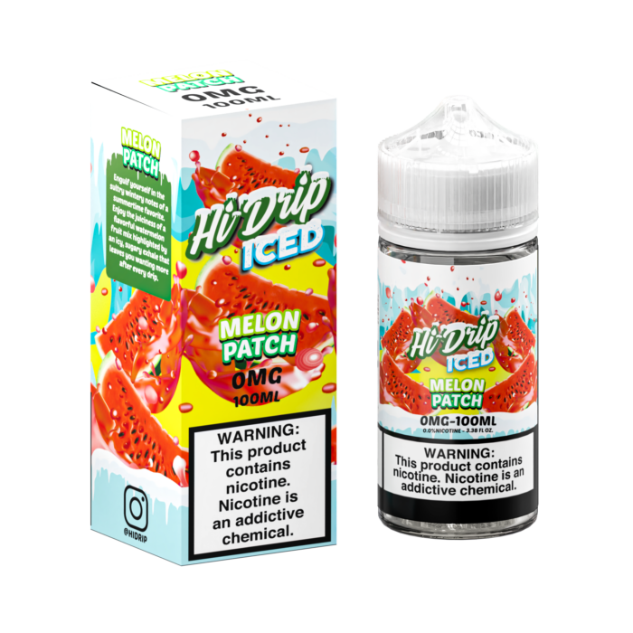 Buy Hi Drip | Iced Melon Patch | Ejuice | Eliquid | 100 ml E-Juice Resellers at Cheap Wholesale Distributor Deal Prices from ejuiceresellers.com
