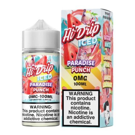 Buy Hi Drip | Iced Paradise Punch | Ejuice | Eliquid | 100 ml E-Juice Resellers at Cheap Wholesale Distributor Deal Prices from ejuiceresellers.com