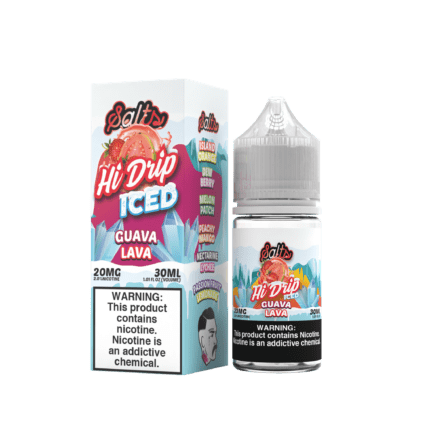 Buy Hi Drip | Iced Guava Lava | Ejuice | Eliquid | Salt | 30 ml E-Juice Resellers at Cheap Wholesale Distributor Deal Prices from ejuiceresellers.com