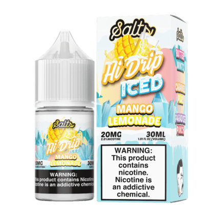 Buy Hi Drip | Iced Mango Lemonade | Ejuice | Eliquid | Salt | 30 ml E-Juice Resellers at Cheap Wholesale Distributor Deal Prices from ejuiceresellers.com