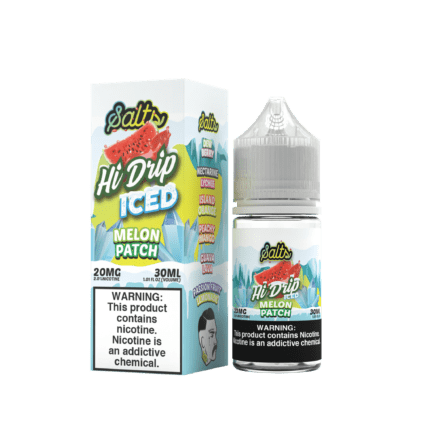 Buy Hi Drip | Iced Melon Patch | Ejuice | Eliquid | Salt | 30 ml E-Juice Resellers at Cheap Wholesale Distributor Deal Prices from ejuiceresellers.com