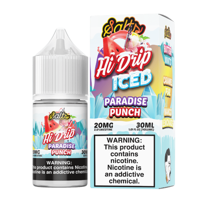 Buy Hi Drip | Iced Paradise Punch | Ejuice | Eliquid | Salt | 30 ml E-Juice Resellers at Cheap Wholesale Distributor Deal Prices from ejuiceresellers.com