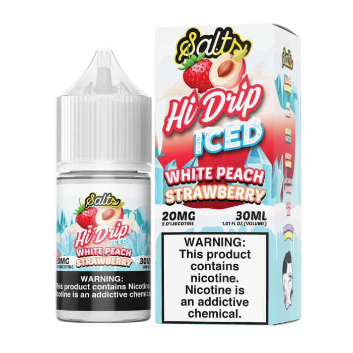 Buy Hi Drip | White Peach Strawberry | Ejuice | Eliquid | Salt | 30 ml E-Juice Resellers at Cheap Wholesale Distributor Deal Prices from ejuiceresellers.com