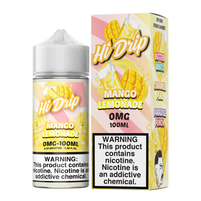 Buy Hi Drip | Mango Lemonade | Ejuice | Eliquid | Salt | 100 ml E-Juice Resellers at Cheap Wholesale Distributor Deal Prices from ejuiceresellers.com