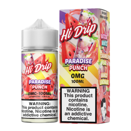 Buy Hi Drip | Paradise Punch | Ejuice | Eliquid | 100 ml E-Juice Resellers at Cheap Wholesale Distributor Deal Prices from ejuiceresellers.com