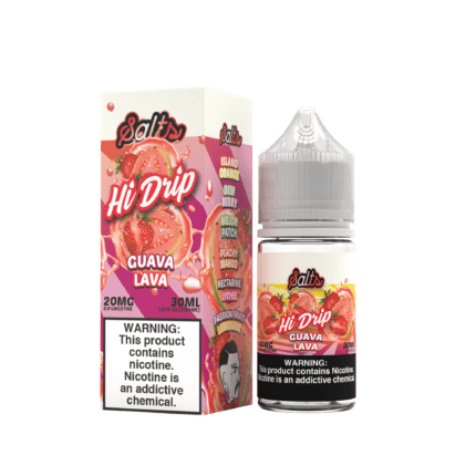 Buy Hi Drip | Guava Lava | Ejuice | Eliquid | Salt | 30 ml E-Juice Resellers at Cheap Wholesale Distributor Deal Prices from ejuiceresellers.com