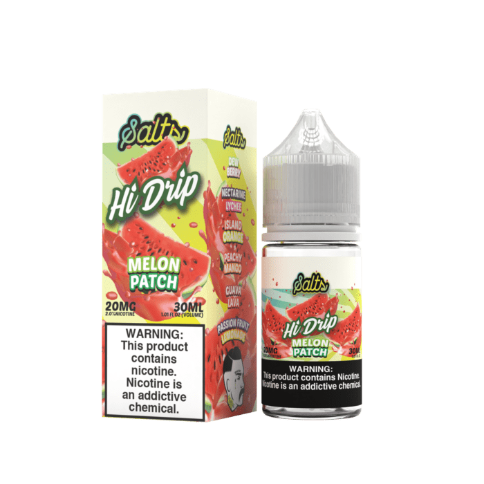 Buy Hi Drip | Melon Patch | Ejuice | Eliquid | Salt | 30 ml E-Juice Resellers at Cheap Wholesale Distributor Deal Prices from ejuiceresellers.com