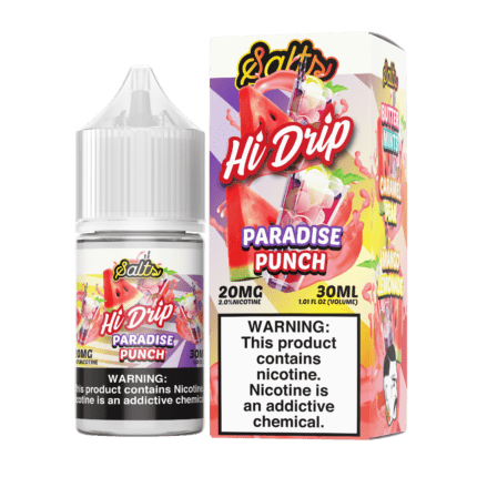 Buy Hi Drip | Paradise Punch | Ejuice | Eliquid | Salt | 30 ml E-Juice Resellers at Cheap Wholesale Distributor Deal Prices from ejuiceresellers.com