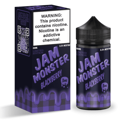 Buy Jam Monster | Blackberry | Ejuice | Eliquid | 100 ml E-Juice Resellers at Cheap Wholesale Distributor Deal Prices from ejuiceresellers.com